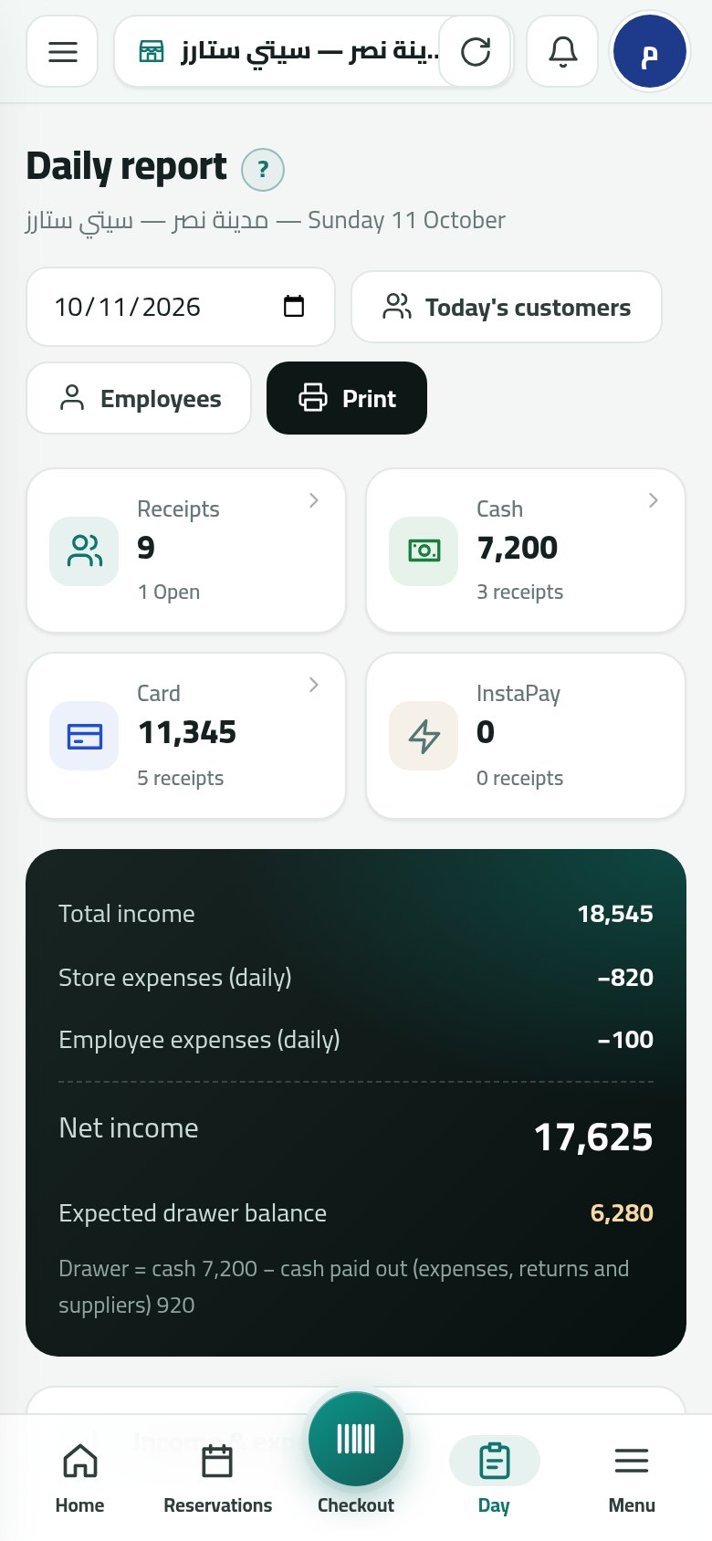 Daily report